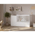 Kidsaw - Kudl, 1200 Combi 4 in 1 Cot Bed in White